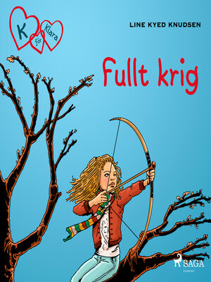 cover image of K för Klara 6--Fullt krig